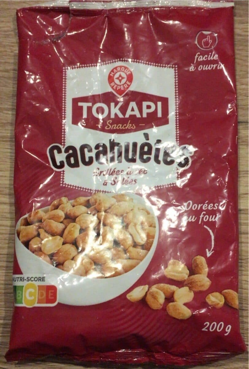 Marque Repère Cacahuètes Grillées à sec packshot