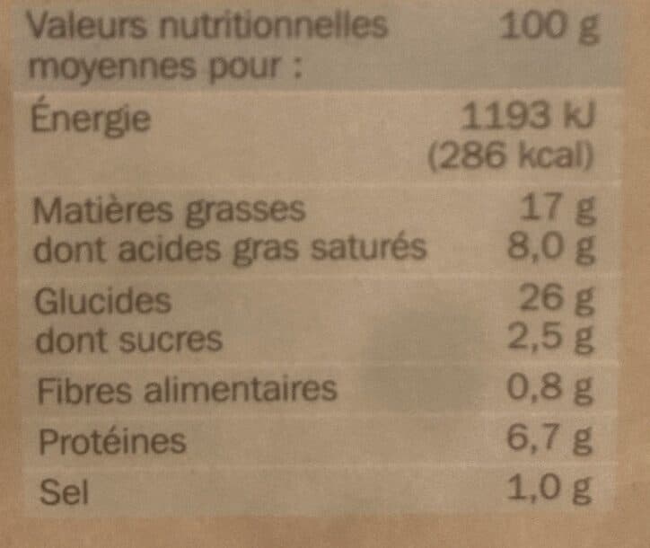 Marque Repère Mini-feuilletés apéritif x 30 packshot