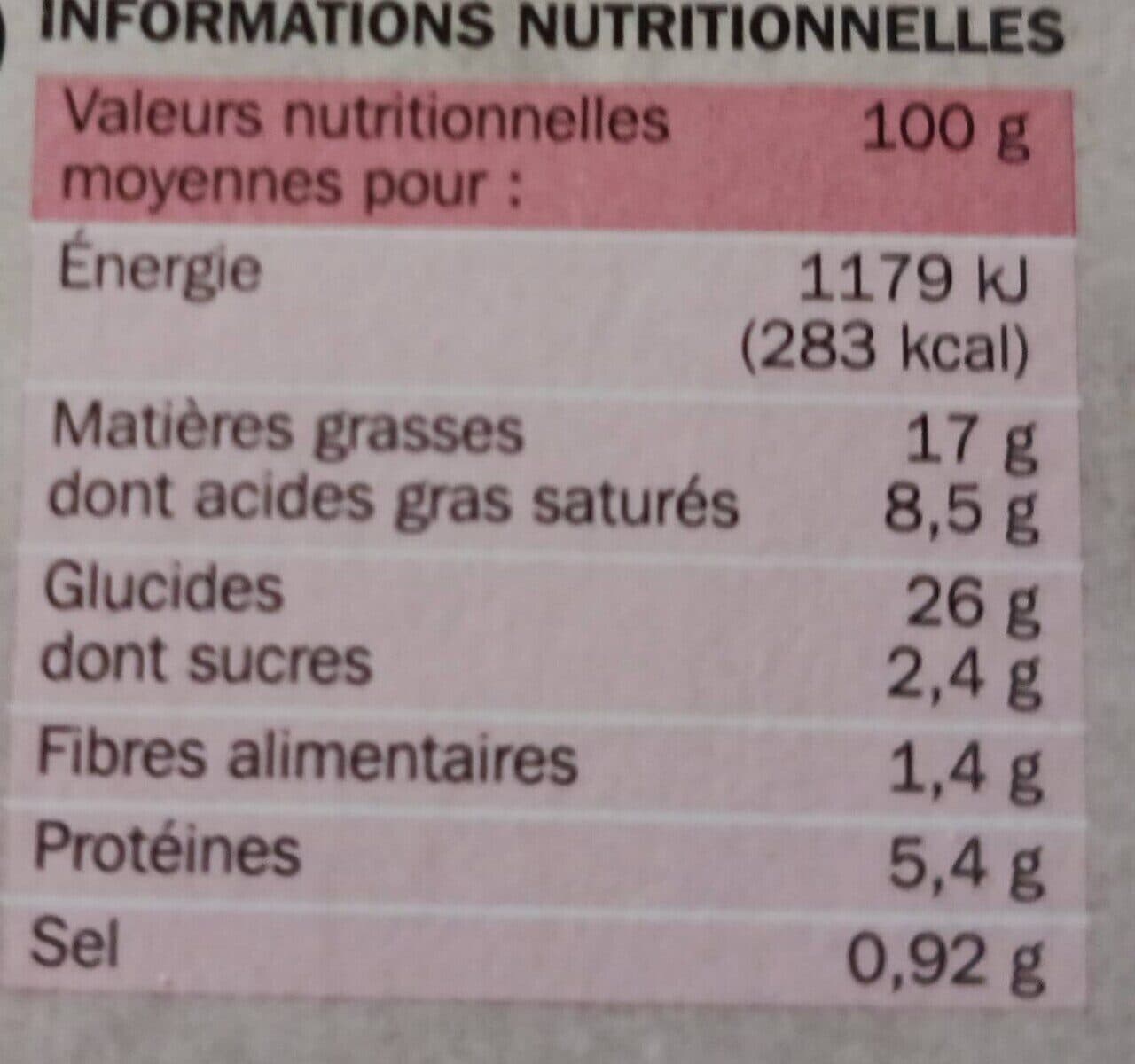 Marque Repère 80 mini feuilletés packshot