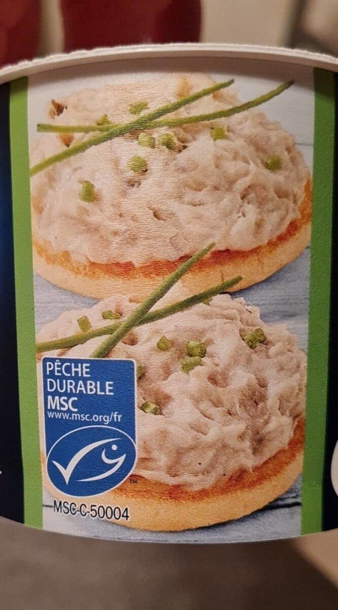 Marque Repère Tartinable de thon fromage ciboulette packshot