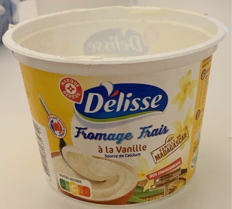 Délisse Fromage Frais à la Vanille packshot