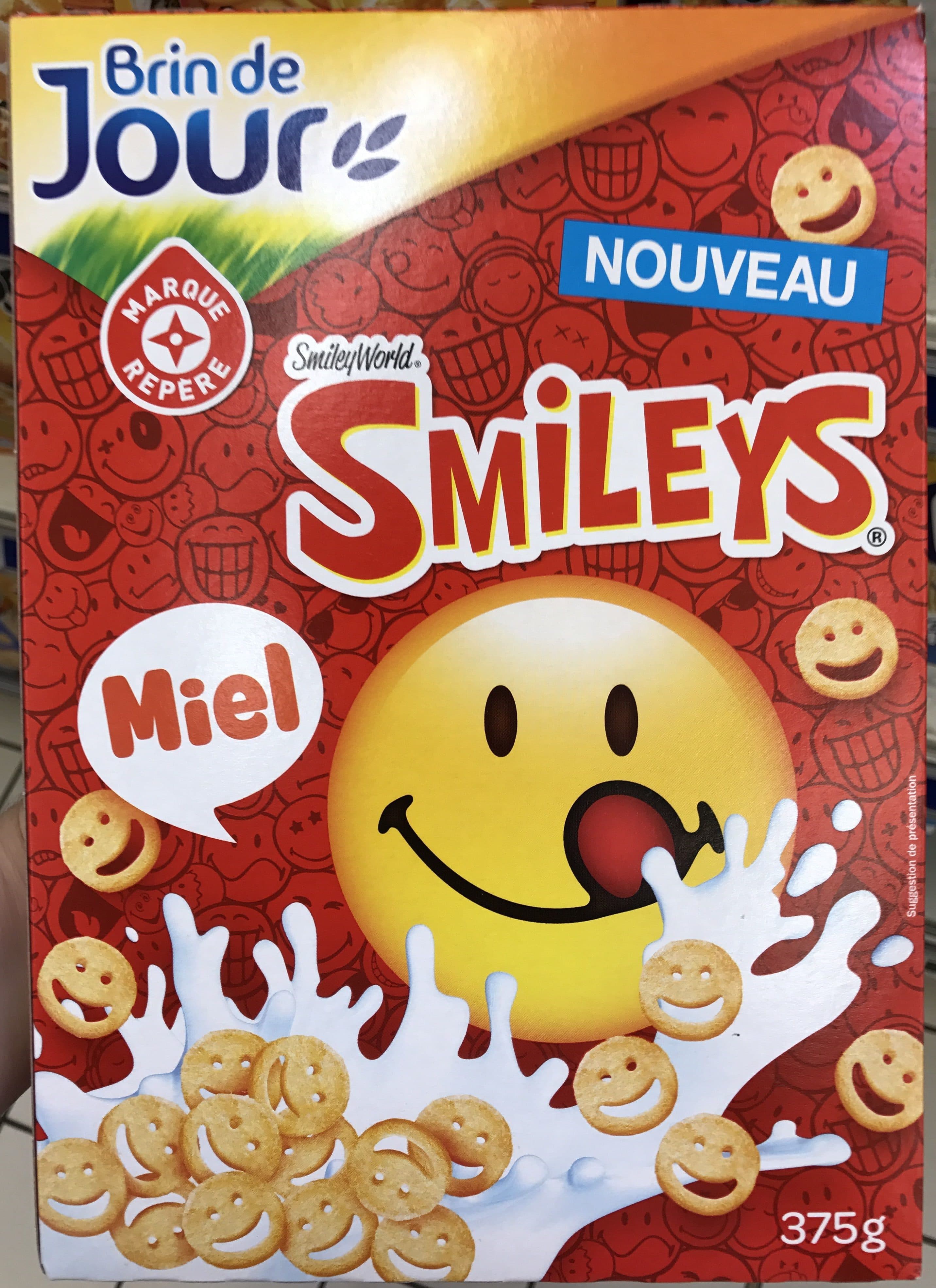 Marque Repère Céréales smileys au miel packshot