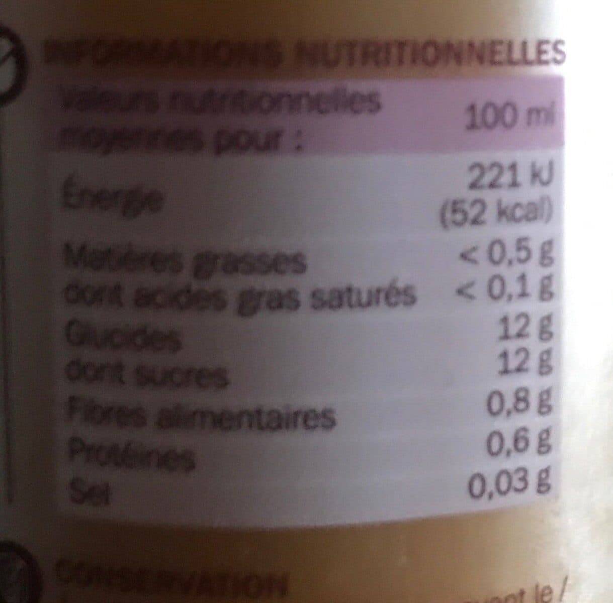 Marque Repère Smoothie mangue passion packshot