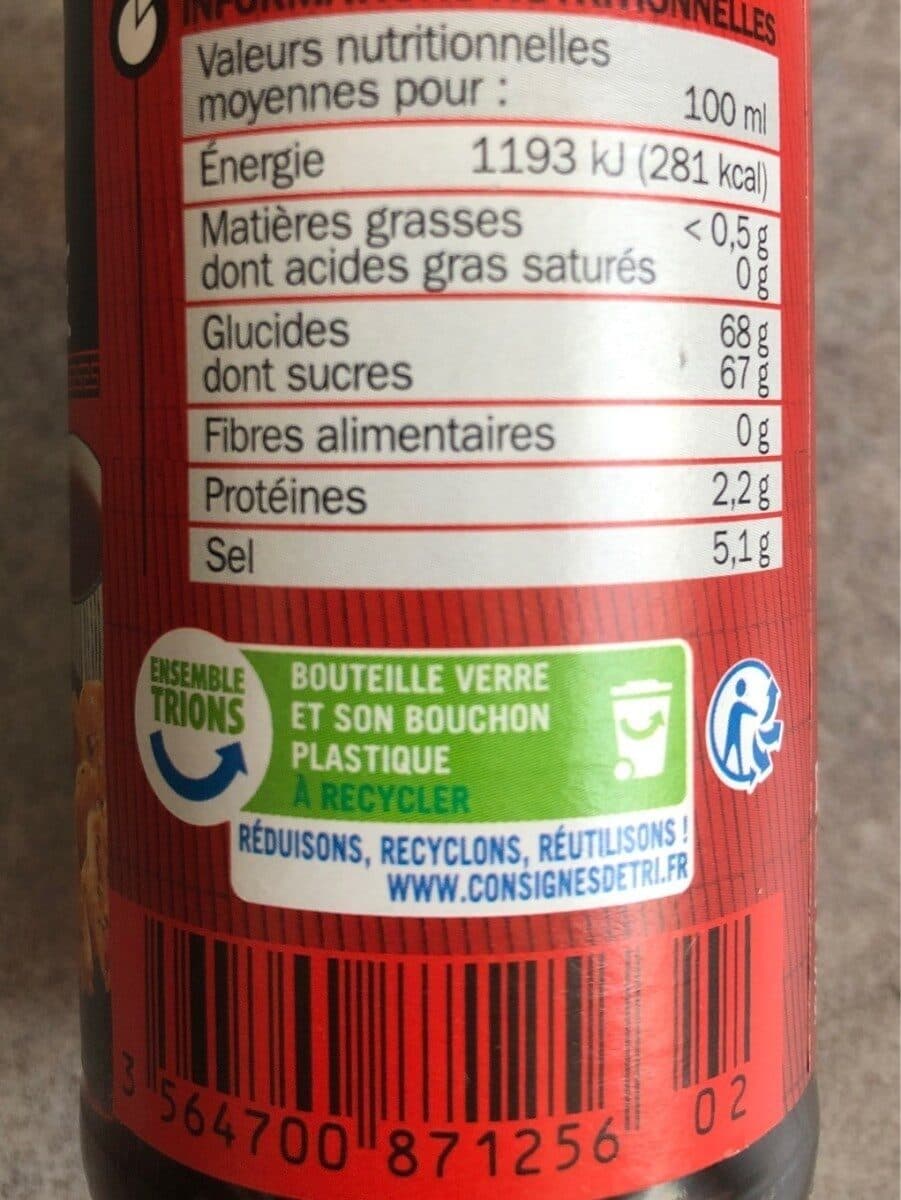Marque Repère Sauce soja sucrée packshot
