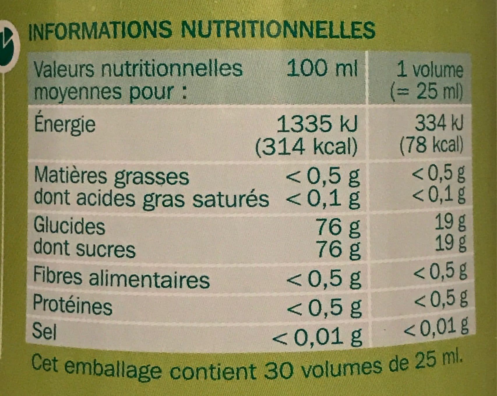 Marque Repère Sirop Virgin Mojito packshot