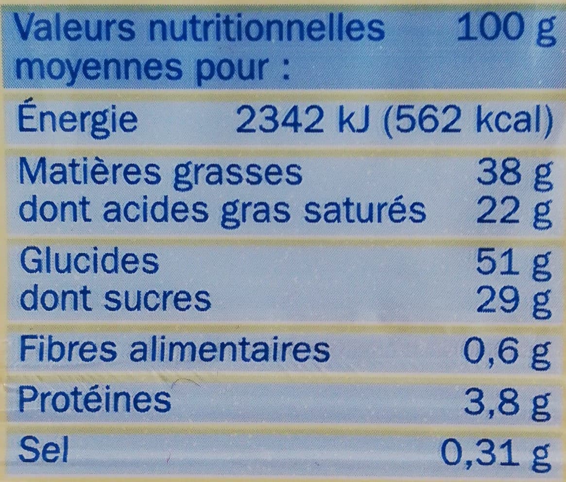 Marque Repère Gaufrettes vanille packshot