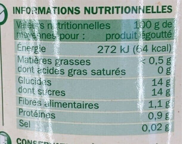 Marque Repère Litchis au sirop léger packshot