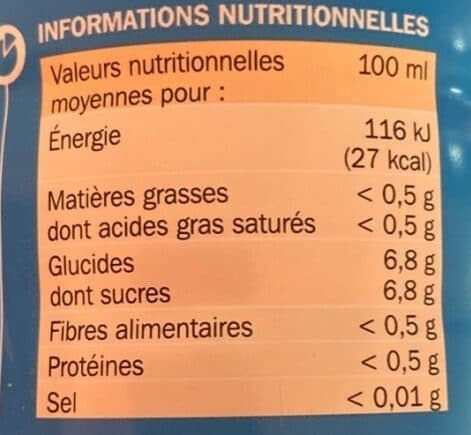 Marque Repère Boisson tropical packshot