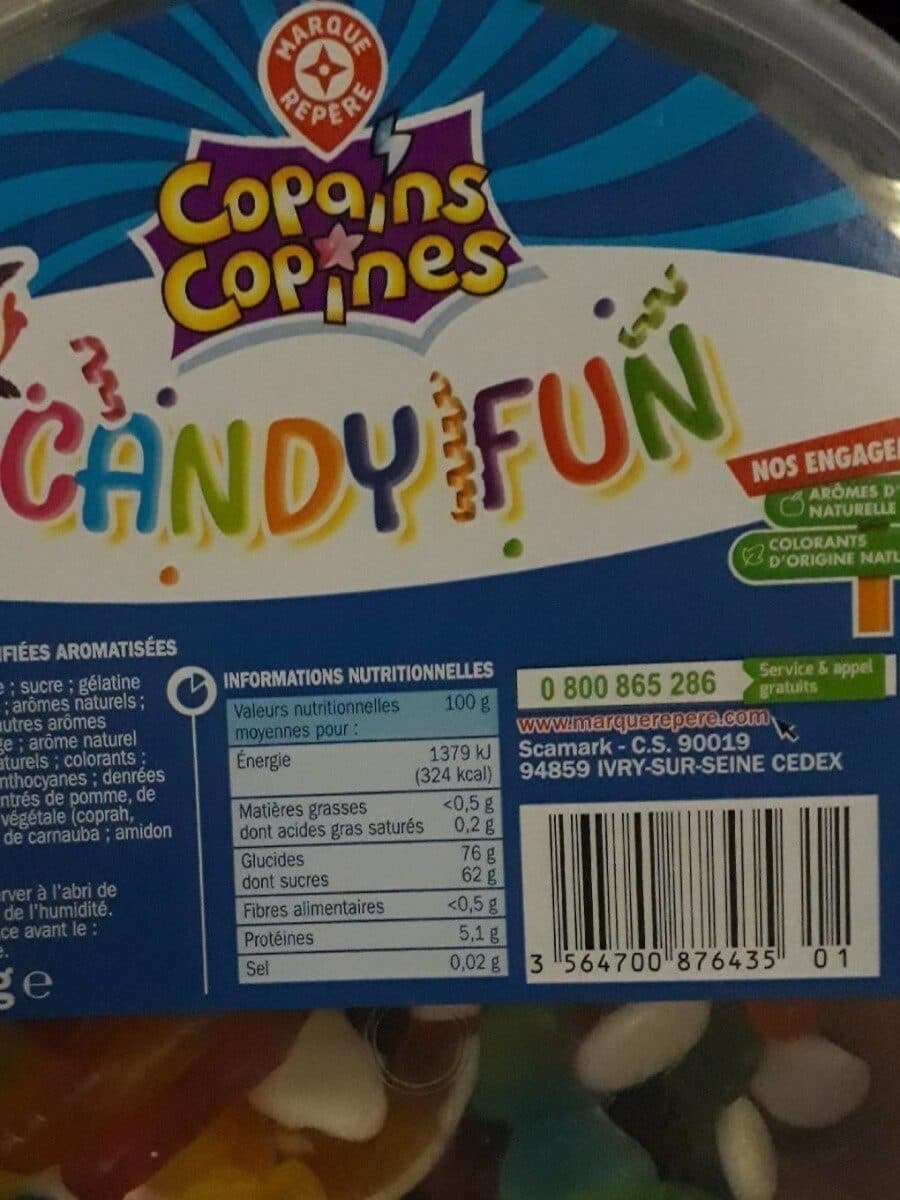 Marque Repère Assortiment gélifiés doux candy fun packshot