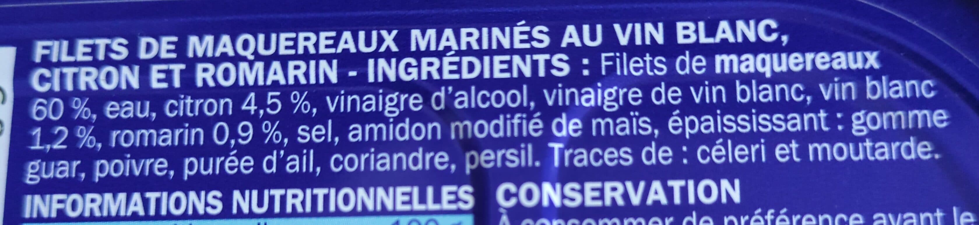 Marque Repère Filets de Maquereaux packshot