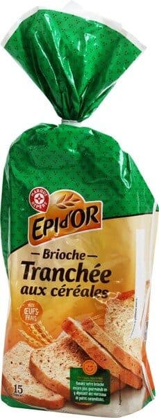 Marque Repère Brioche tranchée aux céréales packshot