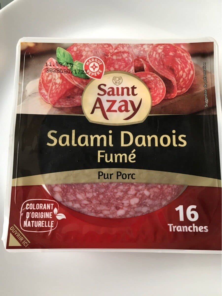 Marque Repère Salami Danois Fumé packshot