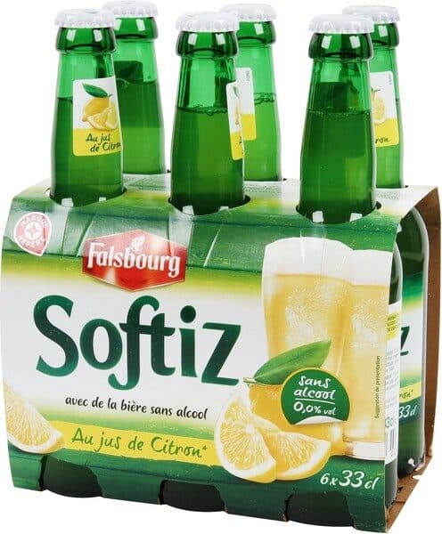 Marque Repère Bière citron sans alcool packshot
