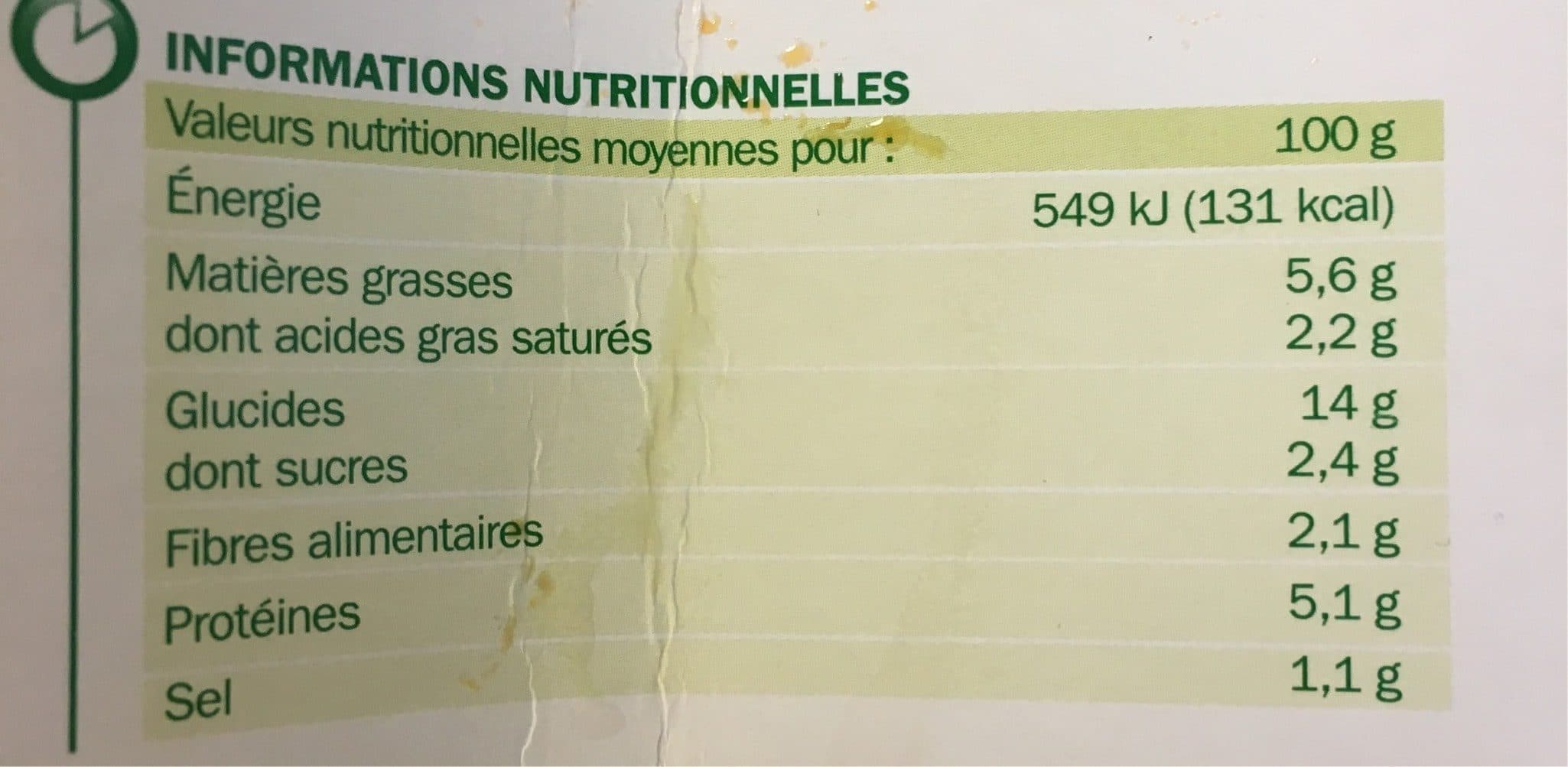 Marque Repère Falafels et riz aux lentilles sauce cury packshot