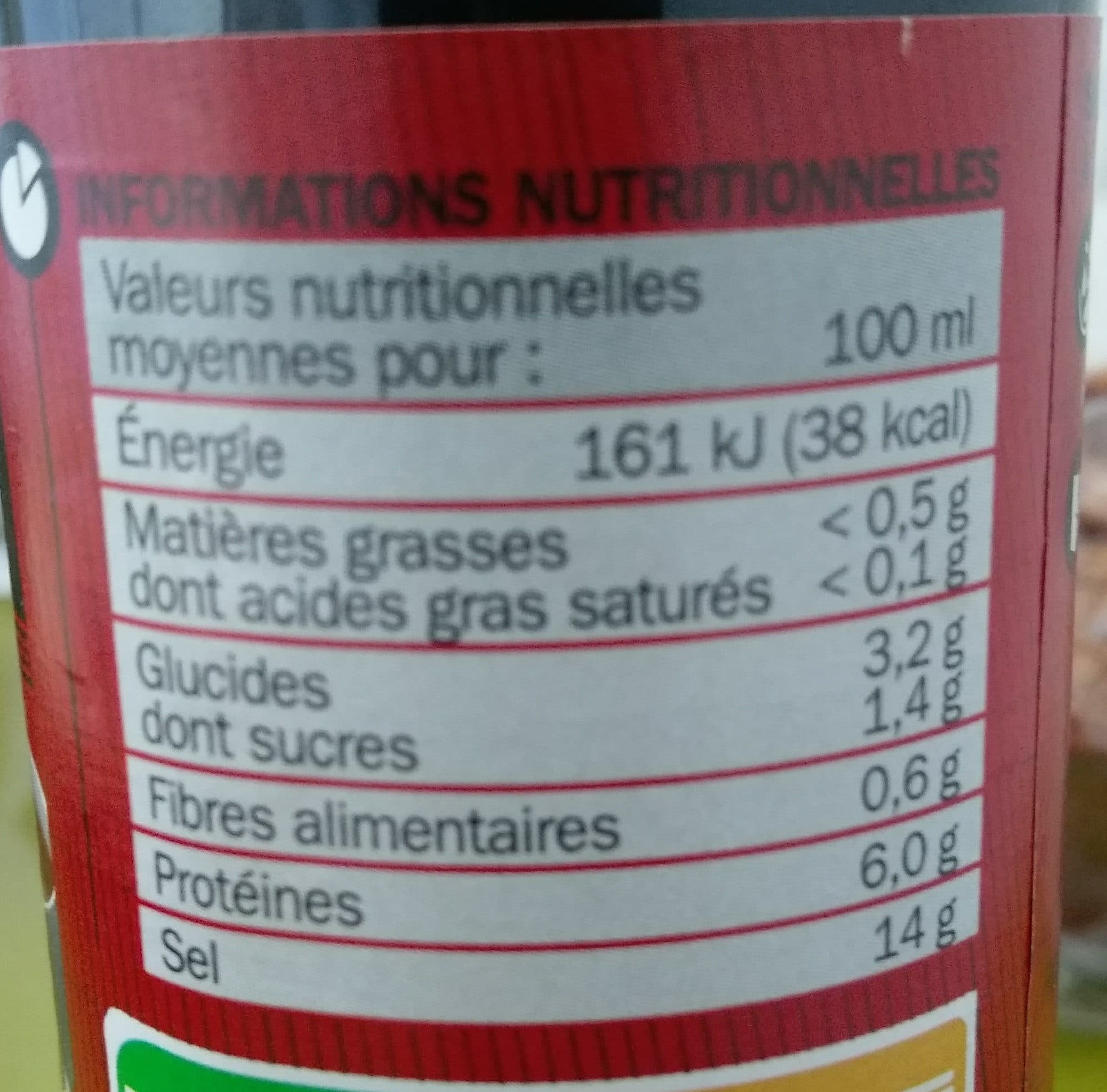 Marque Repère Sauce soja packshot