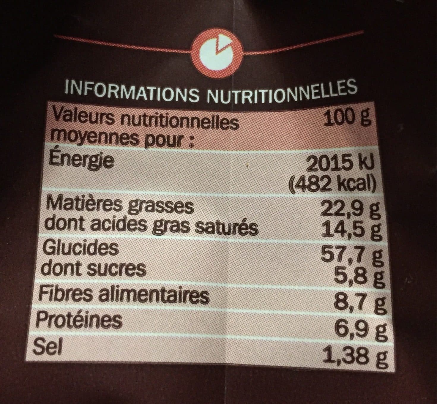 Marque Repère Mini biscuits salés tomates et olives noires packshot