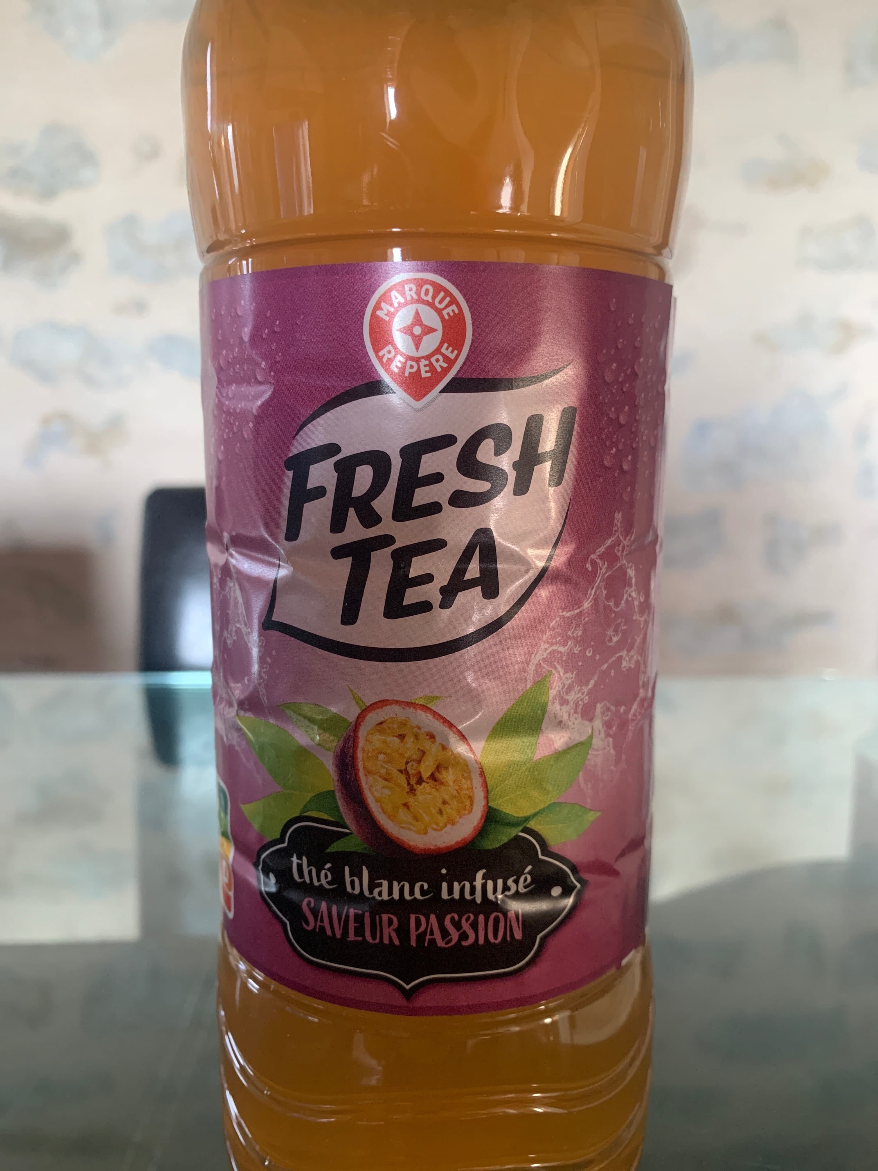 Marque Repère Boisson au thé infusé passion packshot