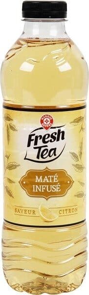 Marque Repère Boisson au thé infusé maté citron packshot