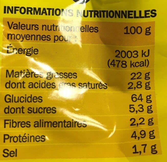 Marque Repère Snack smiley goût pizza packshot