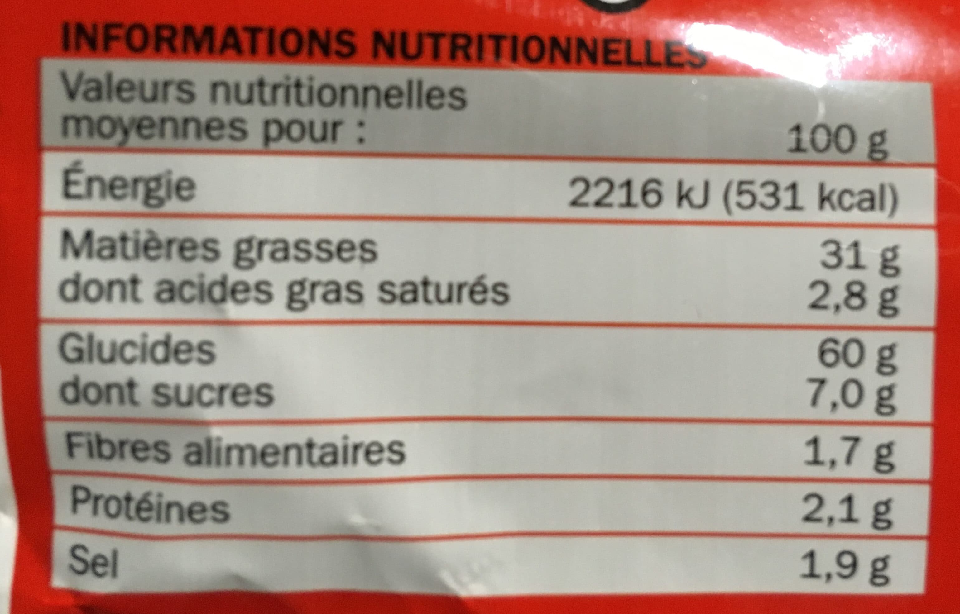 Marque Repère Pétales à la crevette packshot