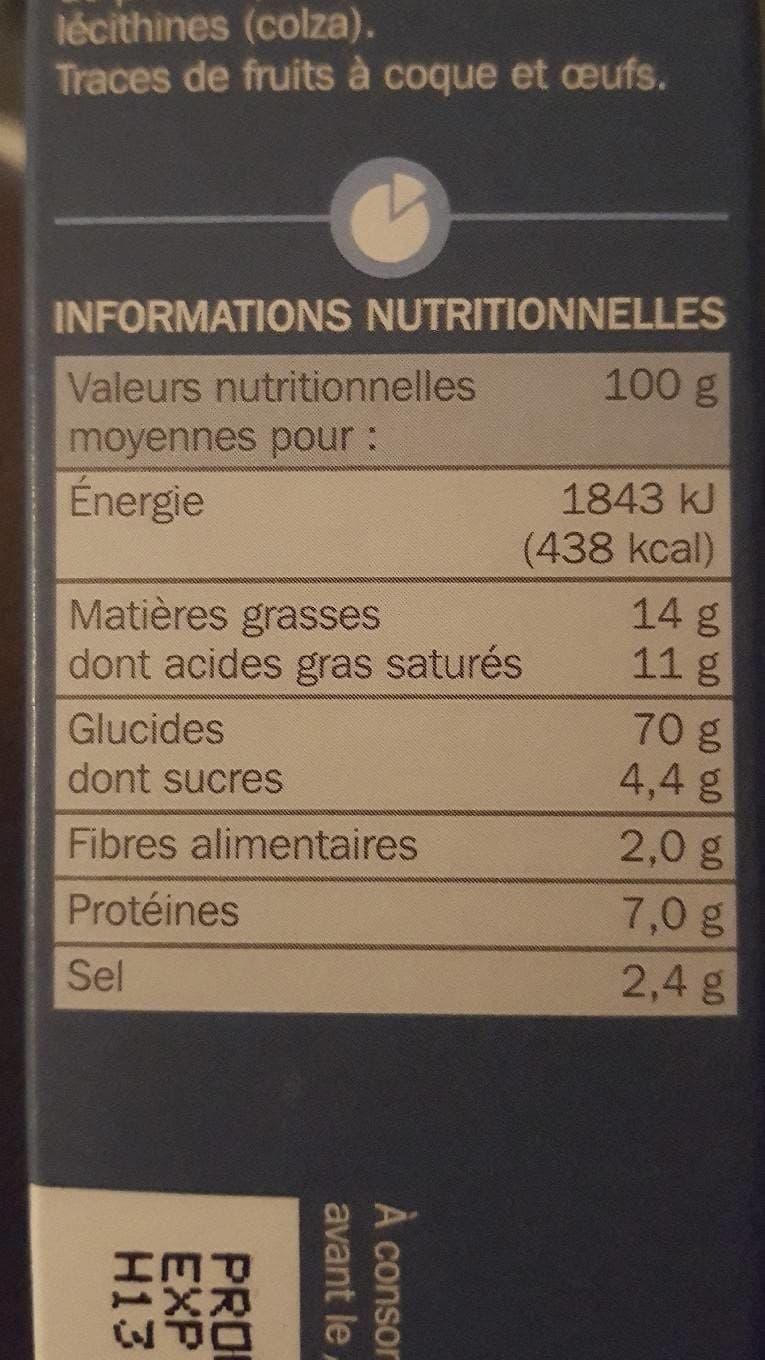 Marque Repère Mini crêpes feuilletées chèvre et graines de pavot packshot