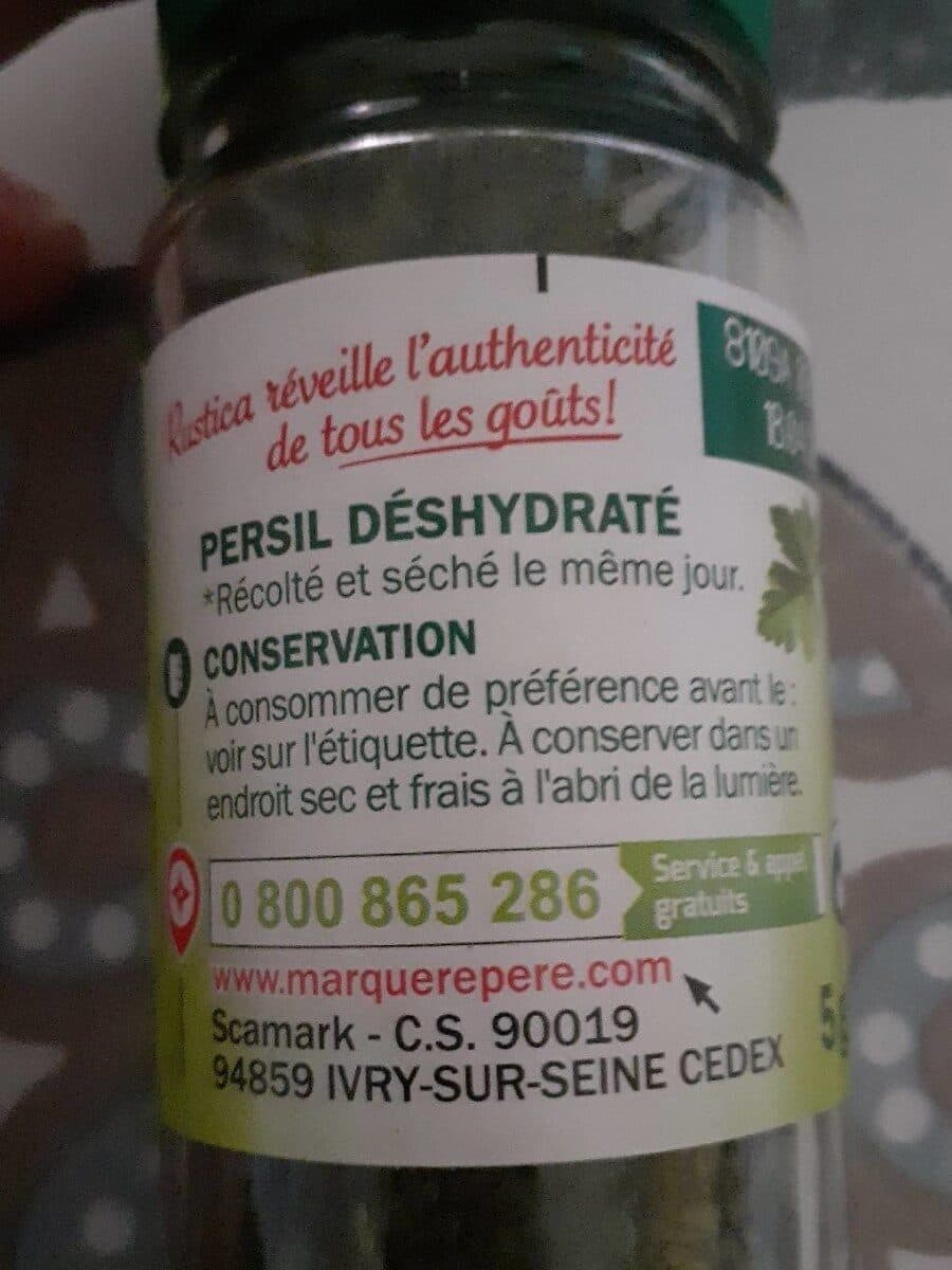 Marque Repère Persil - flacon packshot