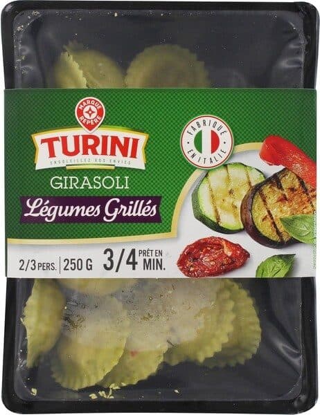 Marque Repère Girasoli légumes grillés packshot