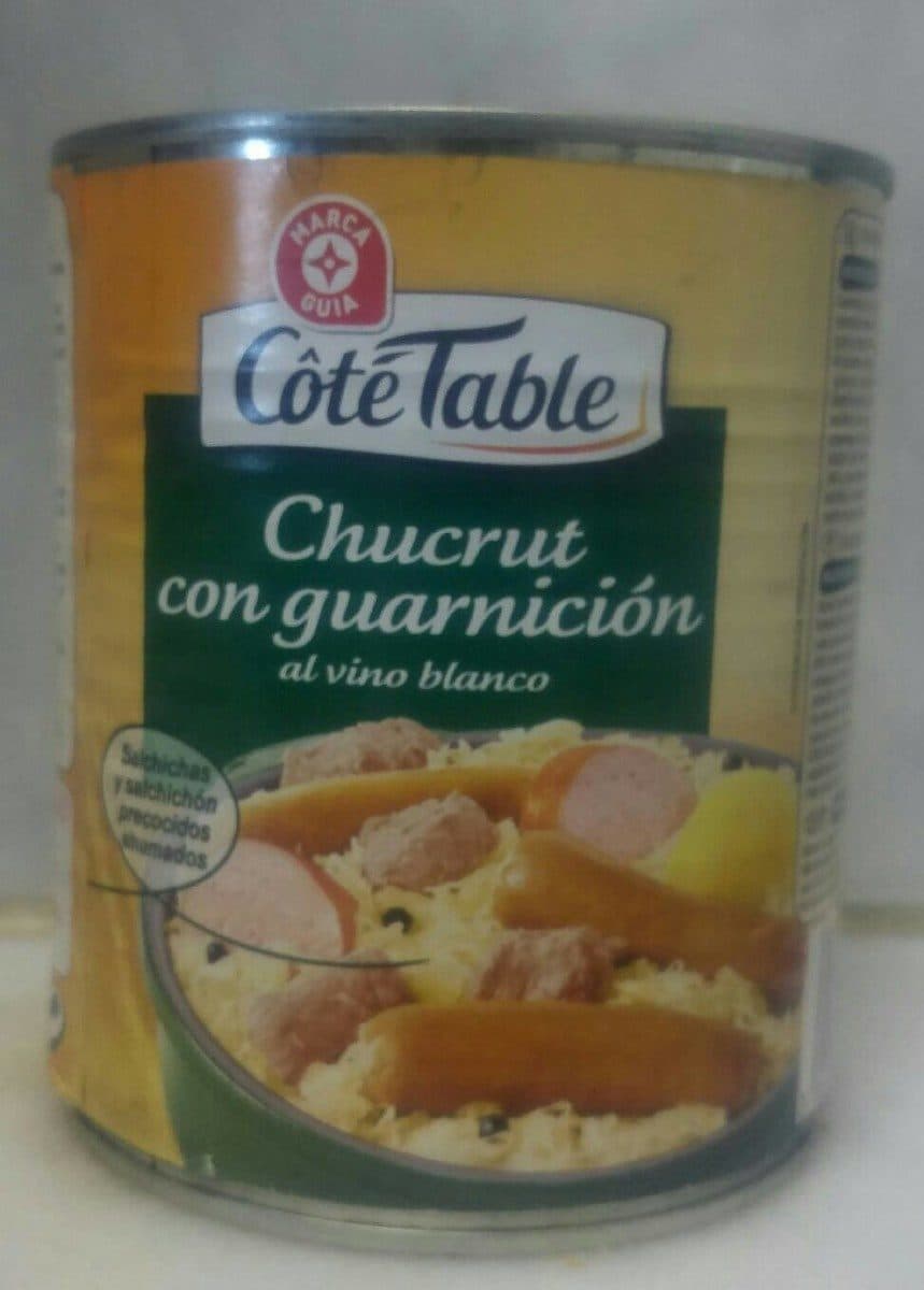 Marque Repère Chucrut con guarnición packshot