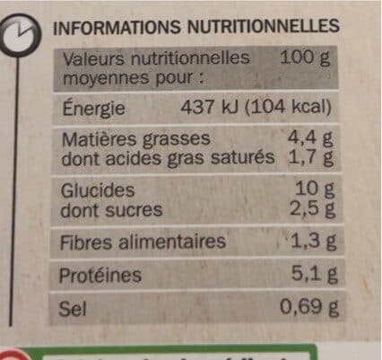 Marque Repère Lasagnes à la bolognaise de boeuf packshot