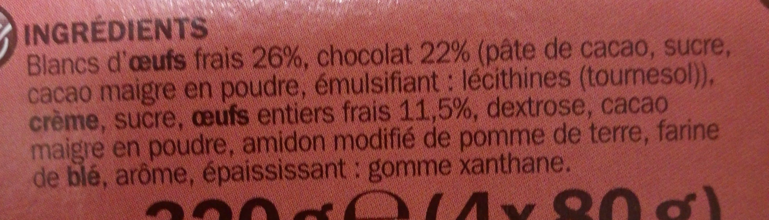 Délisse Moelleux au chocolat packshot
