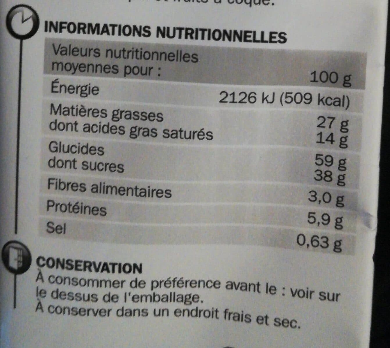 Marque Repère Cookies triple chocolat packshot