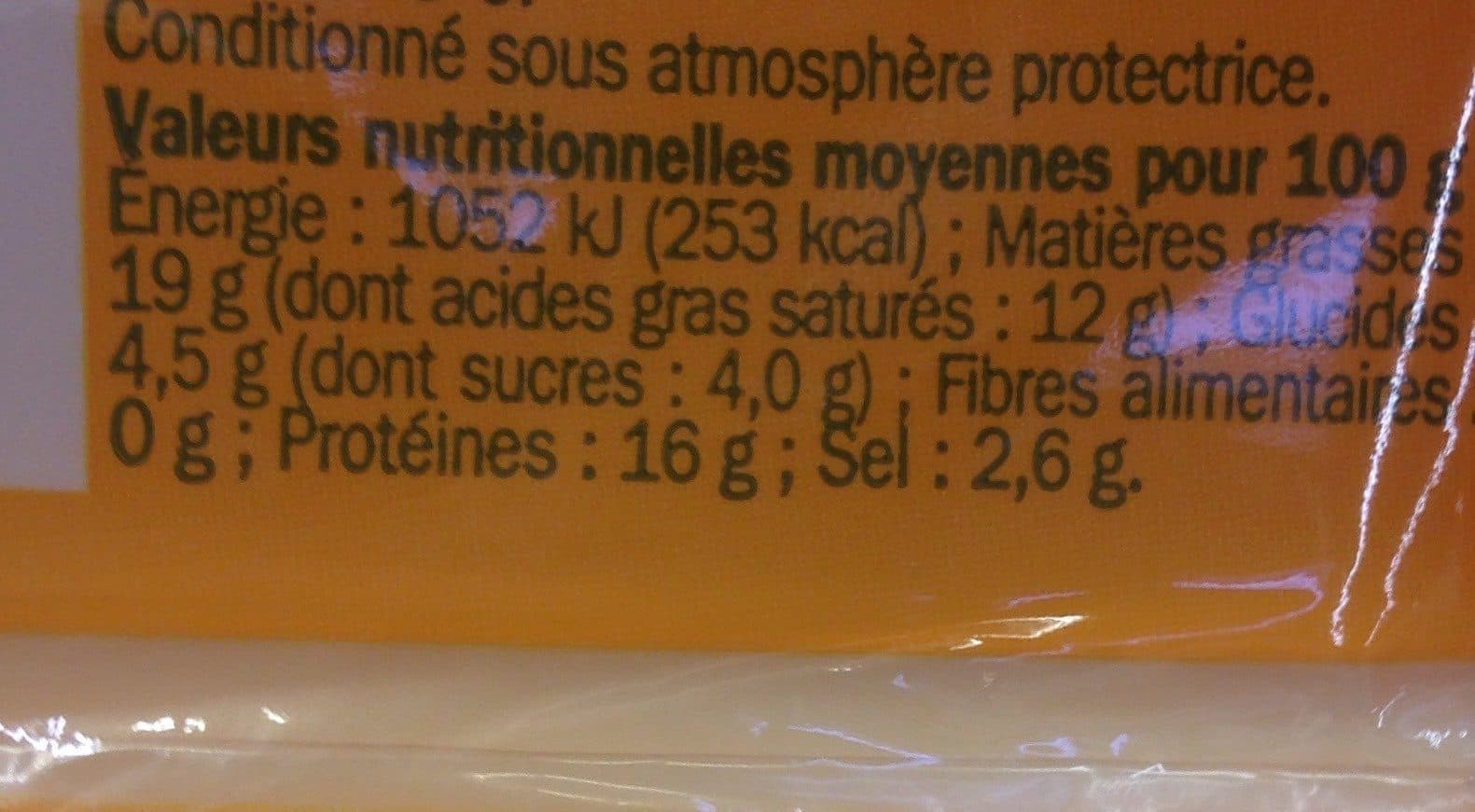 Marque Repère Tranches de fromage fondu au chèvre pour burger x 8 packshot