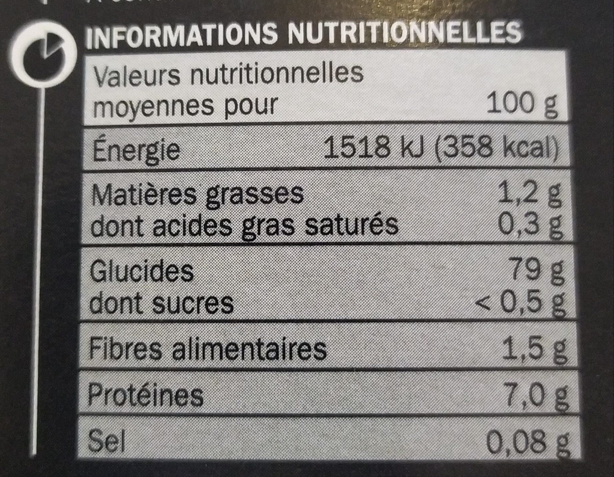 Marque repère Pâtes packshot