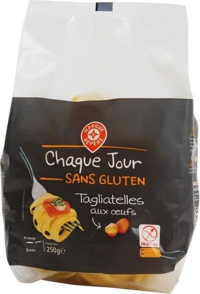 Chaque Jour Sans Gluten Tagliatelles sans gluten packshot
