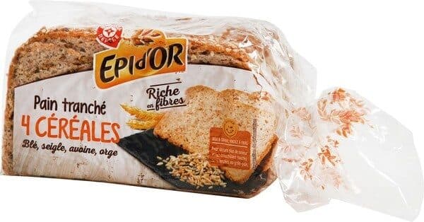 Marque Repère Pain tranché aux 4 céréales packshot
