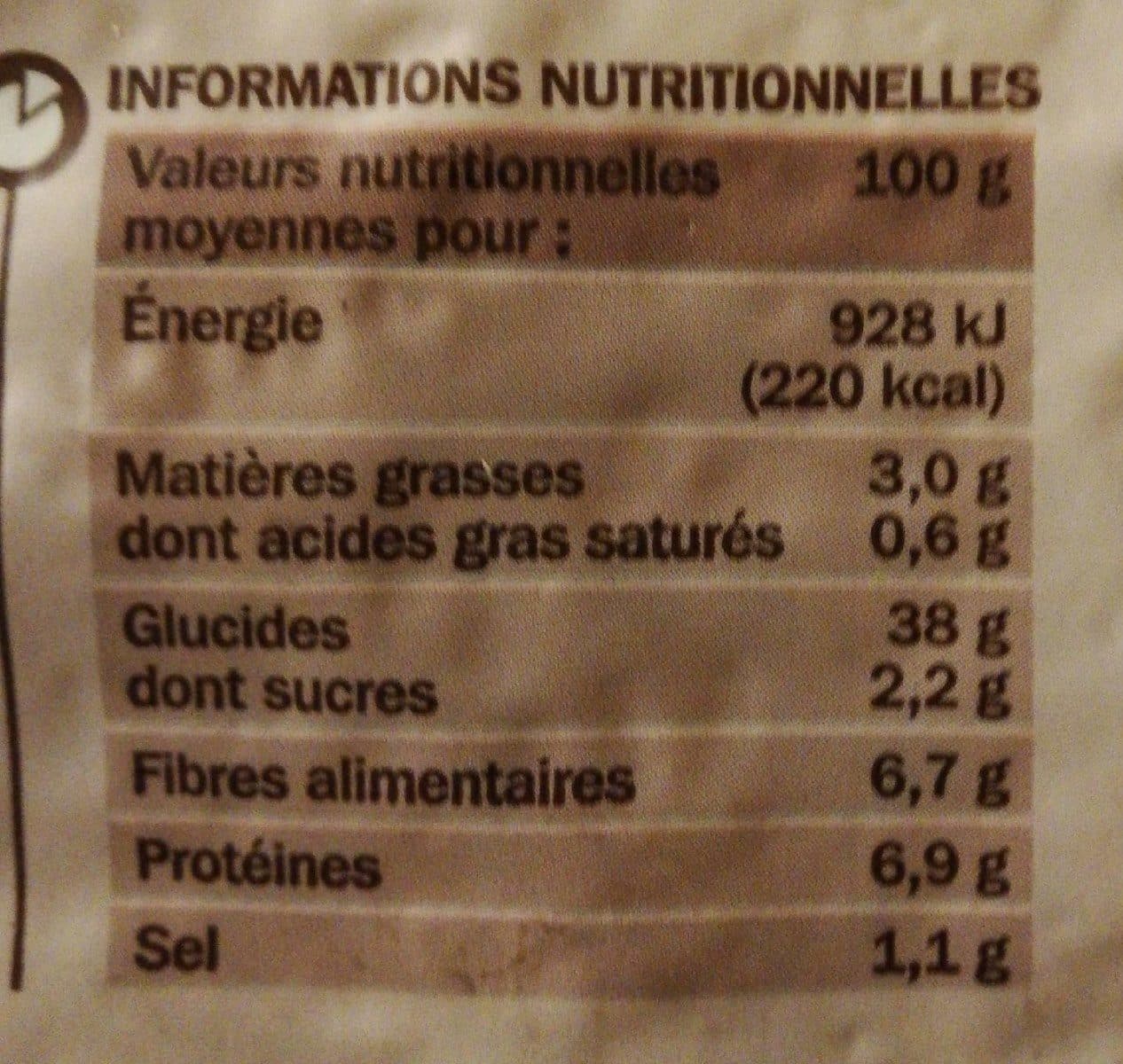 Marque Repère Pain tranché aux 4 céréales packshot