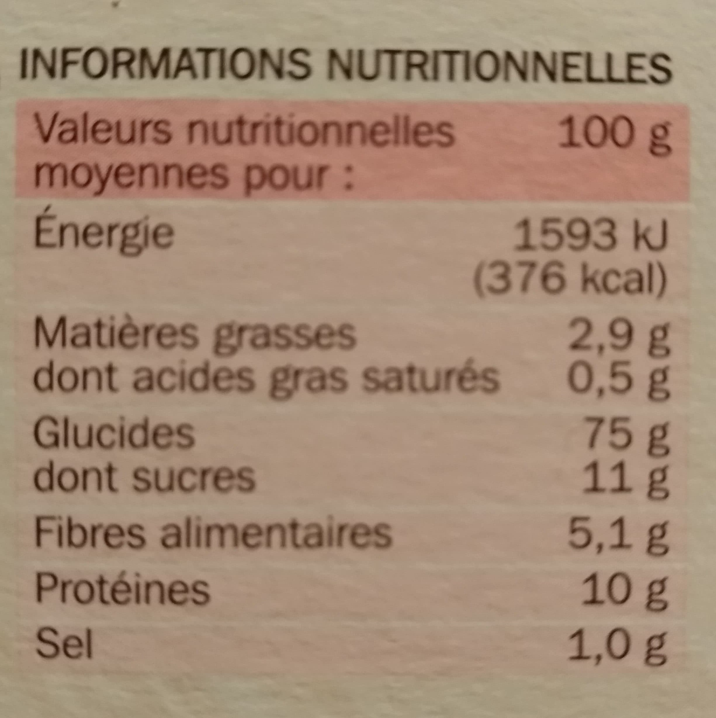 Marque Repère Tartines craquantes gourmandes packshot