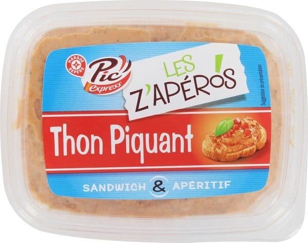 Marque Repère Tartinable thon piquant packshot