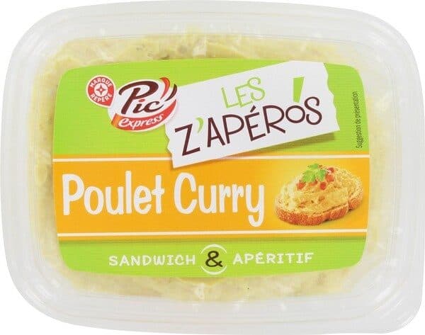 Marque Repère Tartinable poulet curry packshot