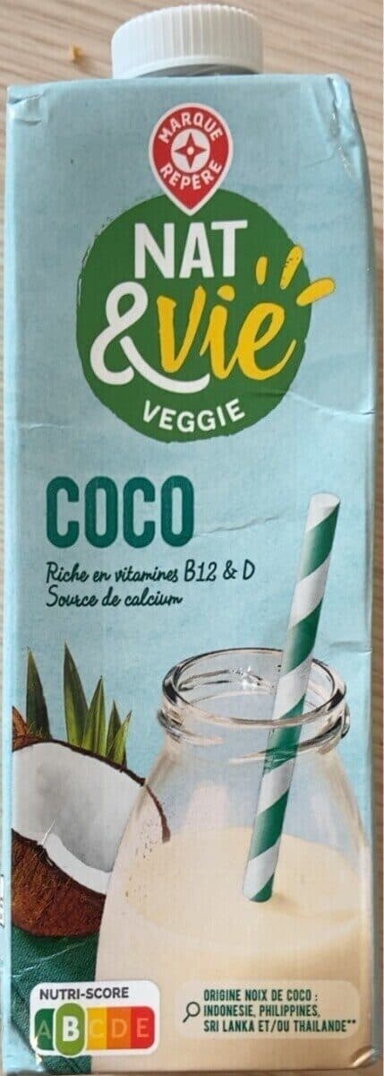Marque Repère boisson coco packshot