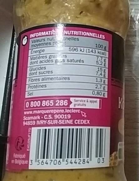 Marque Repère Sauce korma packshot