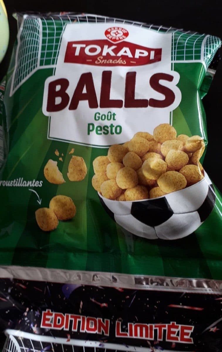 Marque Repère BALLS goût Pesto packshot