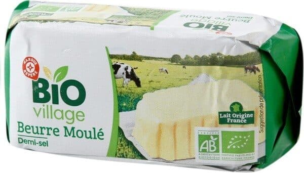 Bio Village Beurre demi-sel 80%mg packshot
