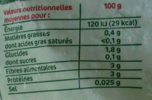Bio Village Brocolis surgelé bio packshot