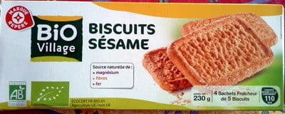 Bio Village Biscuits sésame packshot