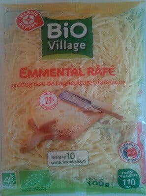 Bio Village Emmental rapé bio 29% Mat. Gr. packshot