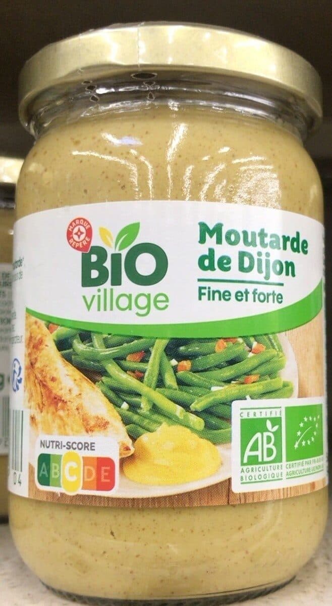 Bio Village Moutarde de Dijon bio packshot