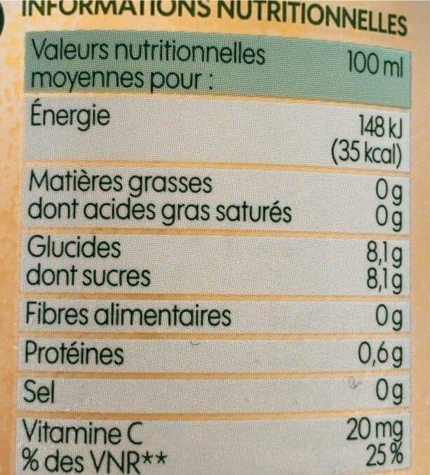 Bio Village Pur jus d'orange Bio packshot
