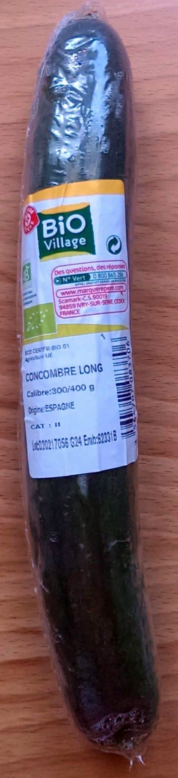 Bio Village Concombre bio packshot