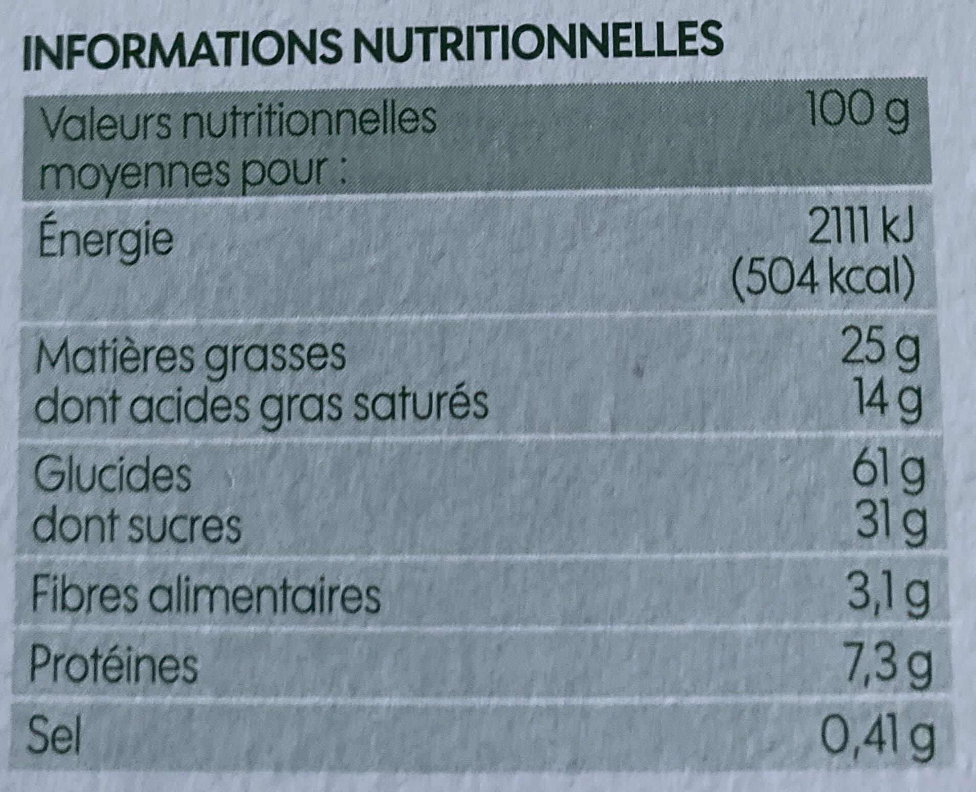Bio Village Biscuits tablette chocolat noir packshot